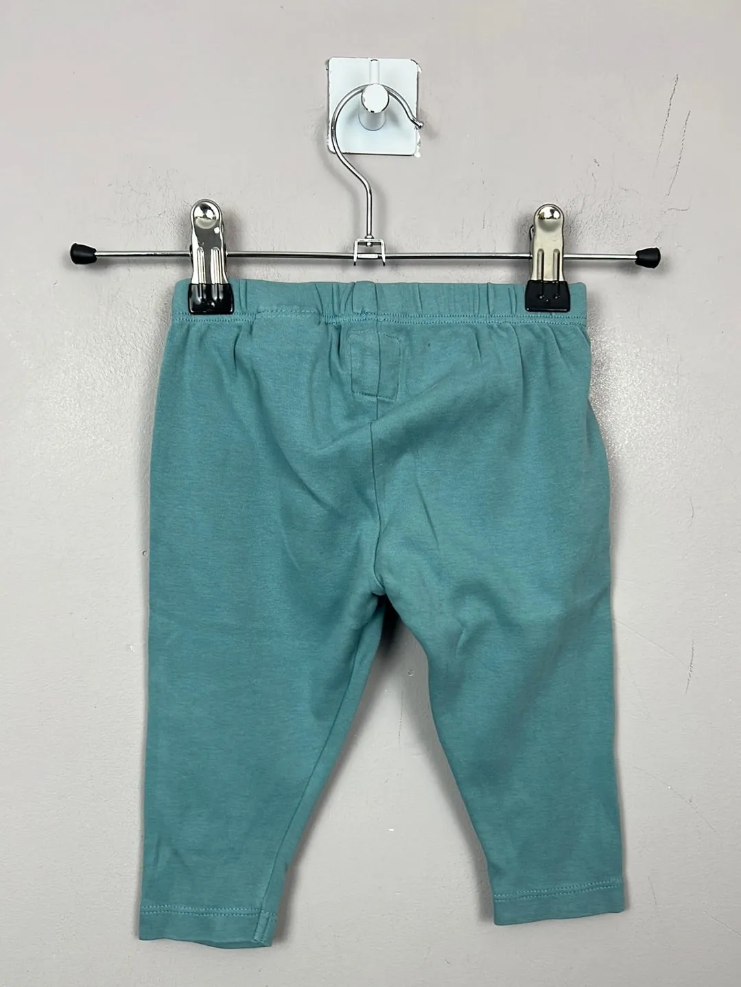 Pigeon Organics Smoke Blue Leggings 3-6m, 6-12m