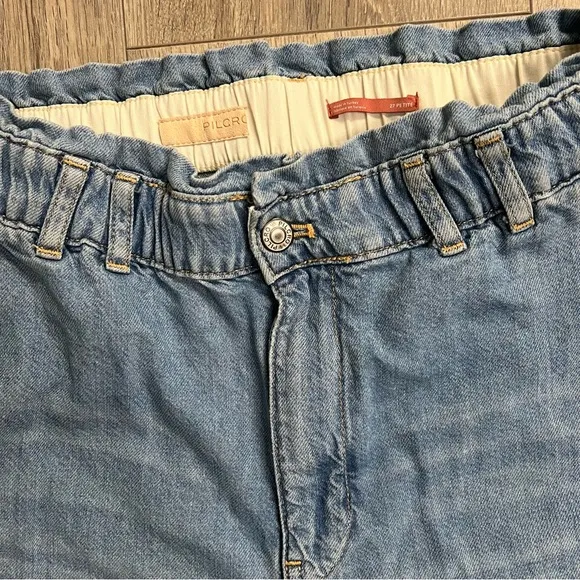 Pilcro Anthropologie Paper bag Waist Boyfriend Jeans