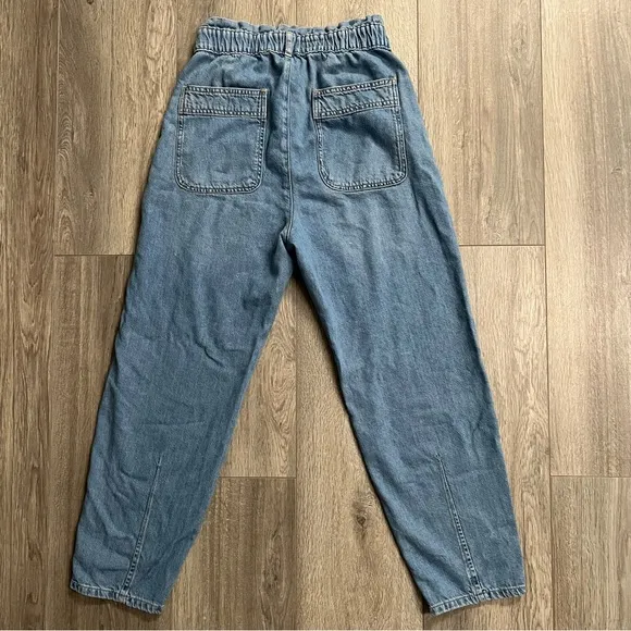 Pilcro Anthropologie Paper bag Waist Boyfriend Jeans
