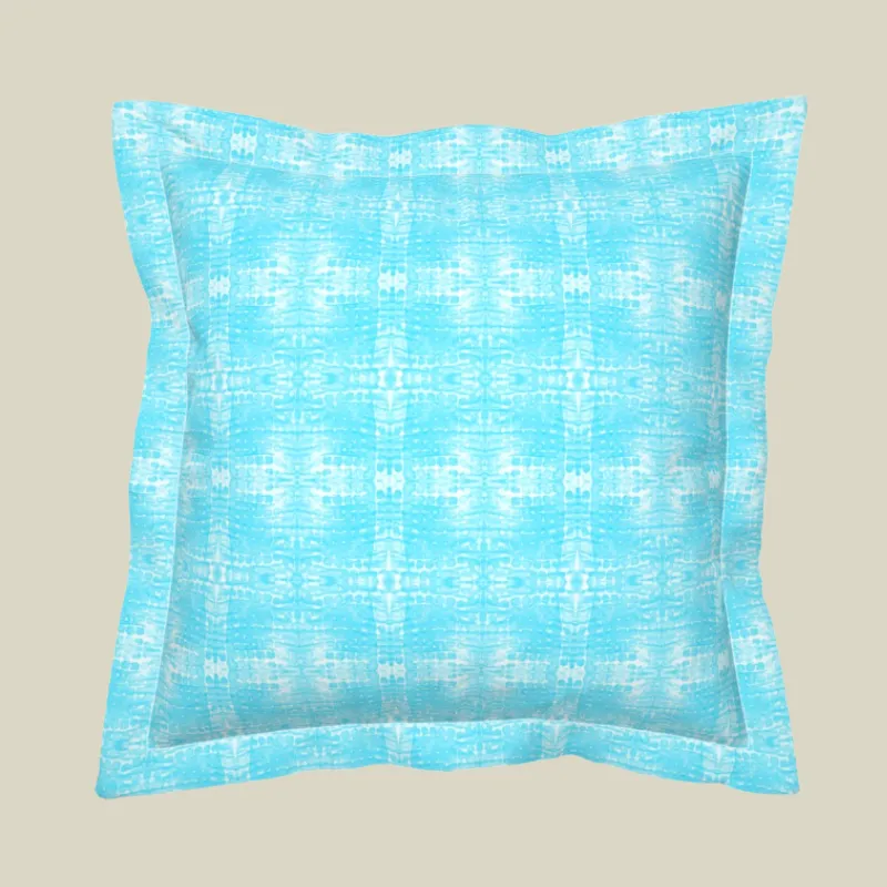 Pillow Sham <br/> Jamprang, Turquoise