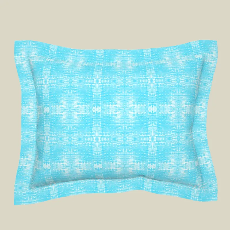 Pillow Sham <br/> Jamprang, Turquoise