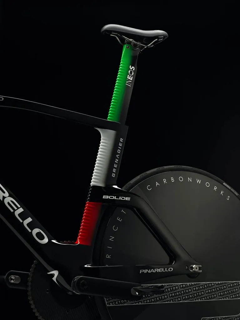 Pinarello Bolide F HR3D Custom 3D Printed Frameset