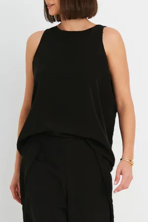Planet - Peachskin Elegant Tank - Black