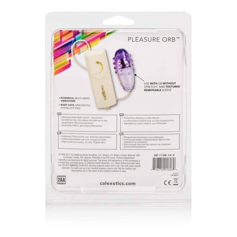 Pleasure Orb Vibrating Egg Purple