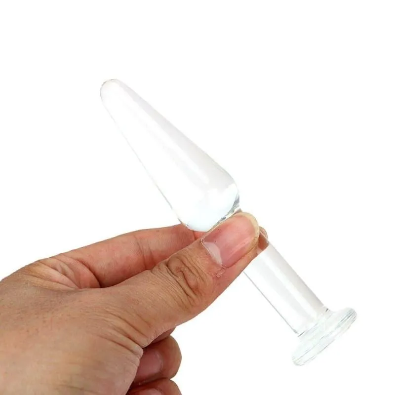 Plug Anal Verre transparent Kuai simple