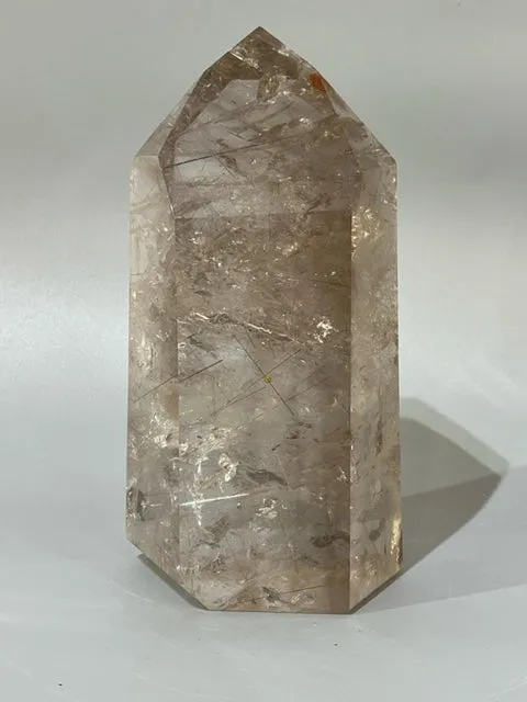 Polished Rutilated Quartz Point