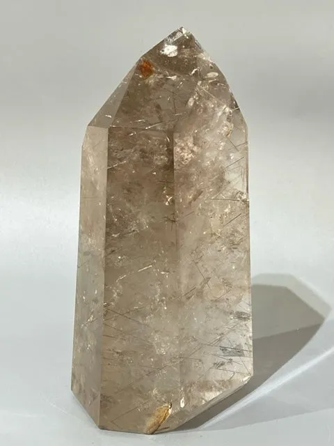 Polished Rutilated Quartz Point