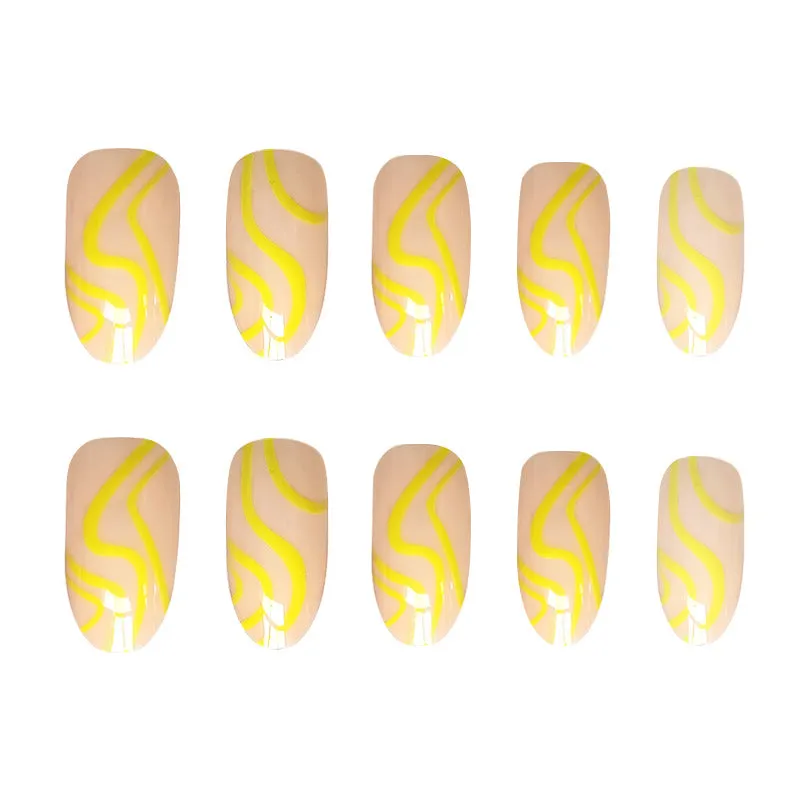 Pop Art yellow ruched