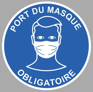 PORT DU MASQUE OBLIGATOIRE PF023