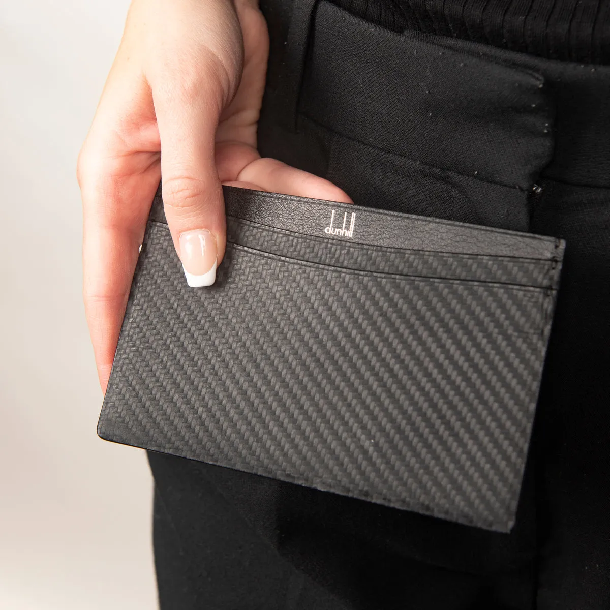 Pre-Owned Alfred Dunhill Simple Card Case