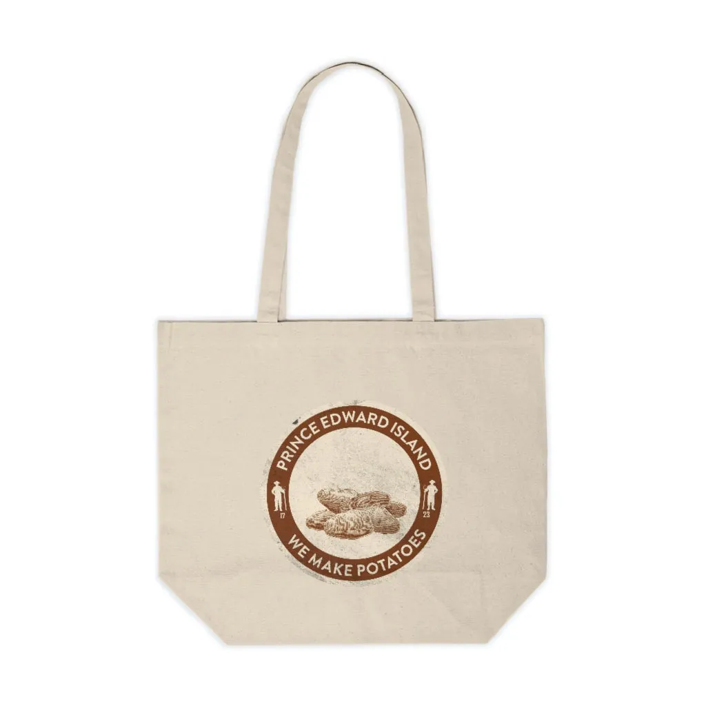 Prince Edward Island "We Make Potatoes" Canvas Tote