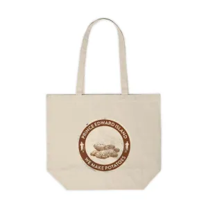 Prince Edward Island "We Make Potatoes" Canvas Tote