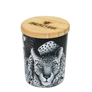 Printed Glass Candle Jar (Revive Collection) - 25005-B