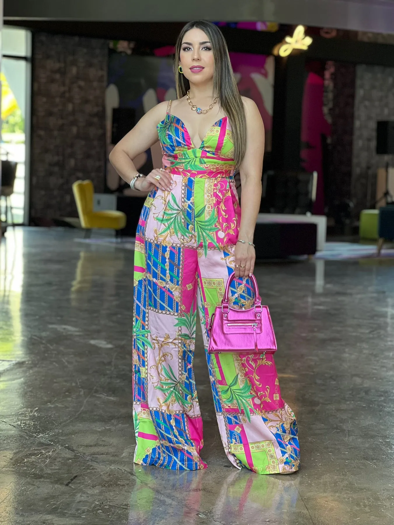 Printed Jumpsuit