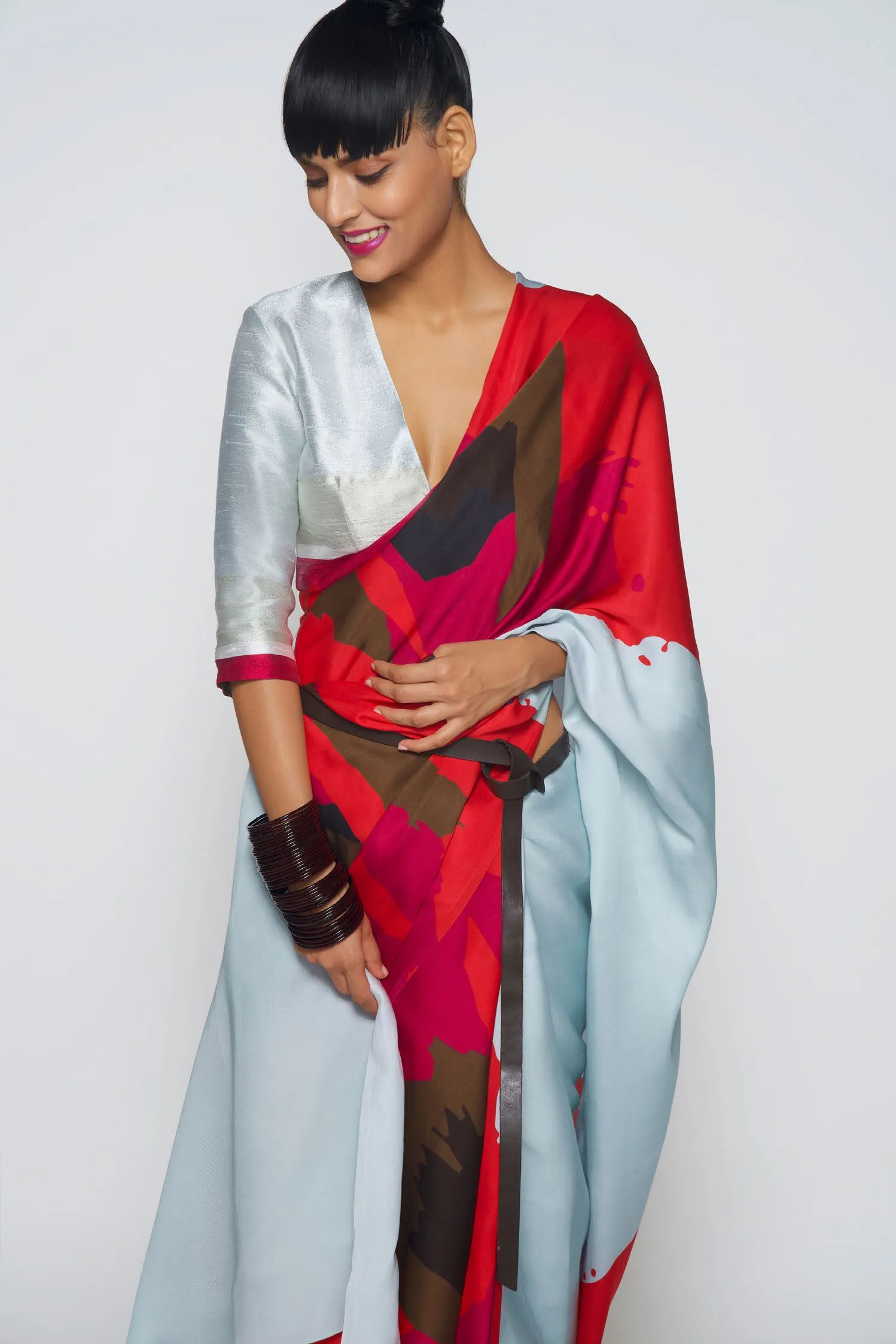Printed Sari
