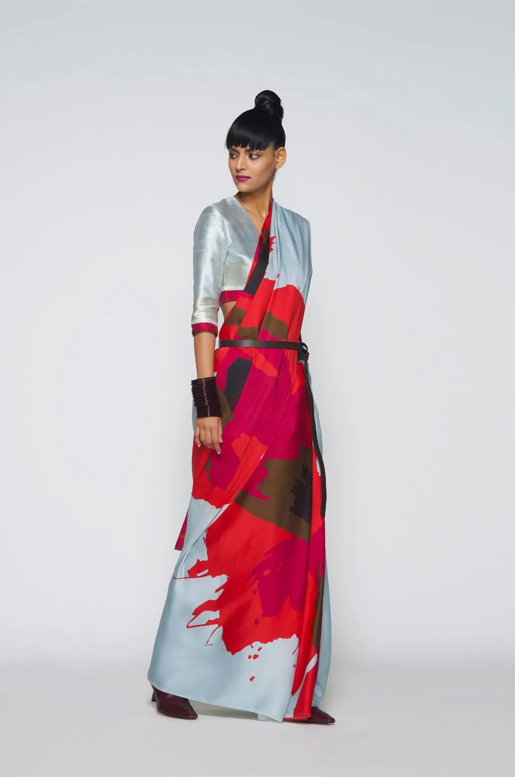 Printed Sari