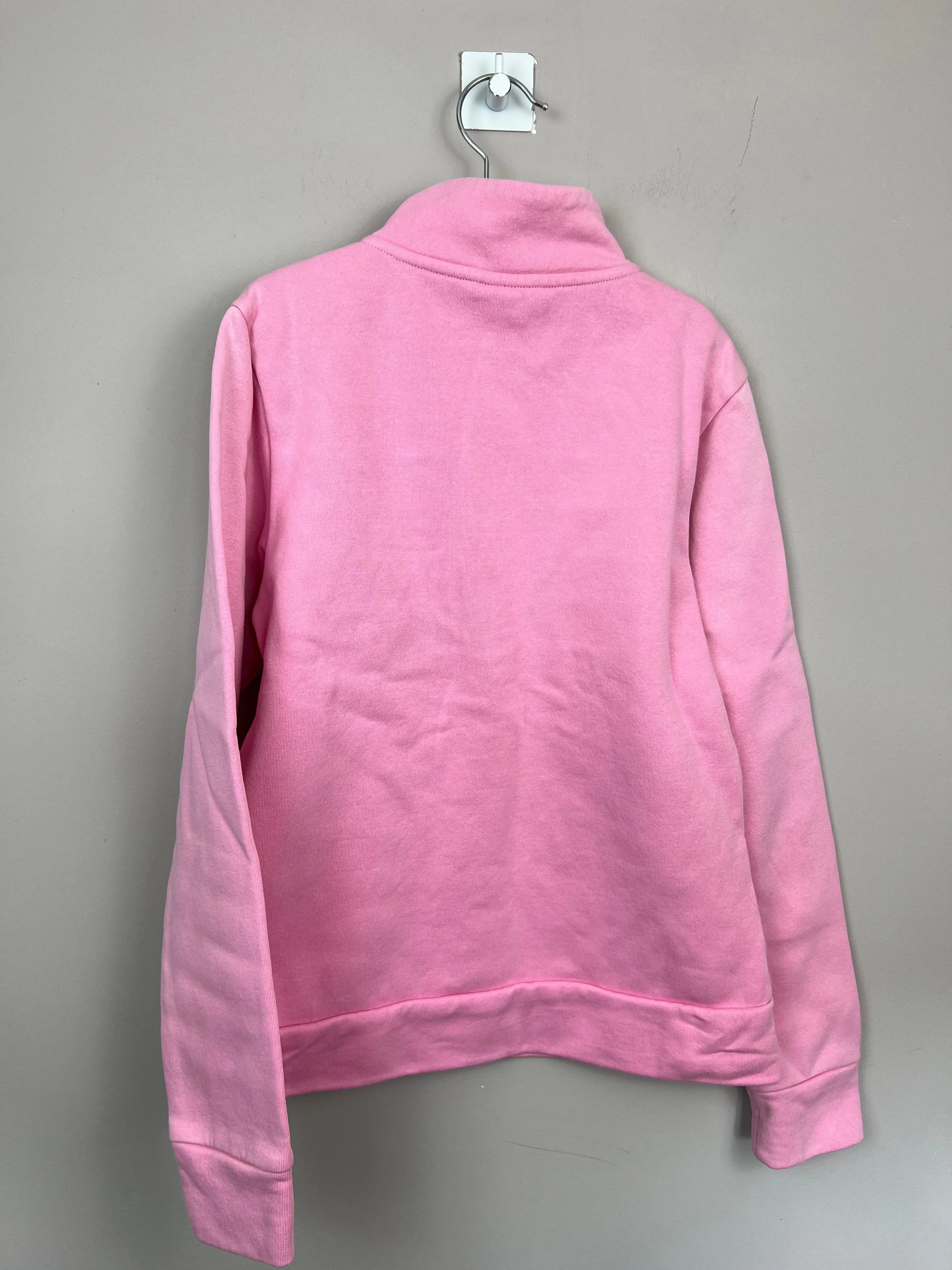 Puma Pink cropped 1/2 zip sweatshirt 11-12y