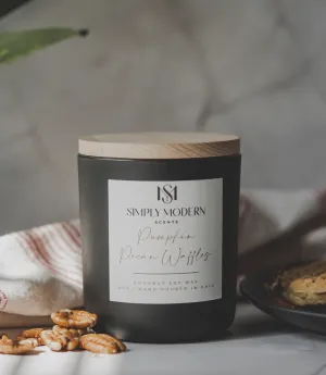 Pumpkin Pecan Waffles | Coconut Soy Wax Candle