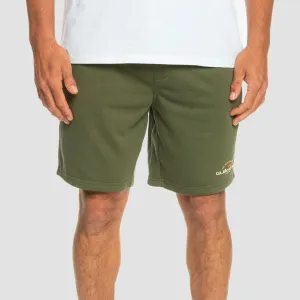 Quiksilver Local Surf Sweat Shorts Four Leaf Clover