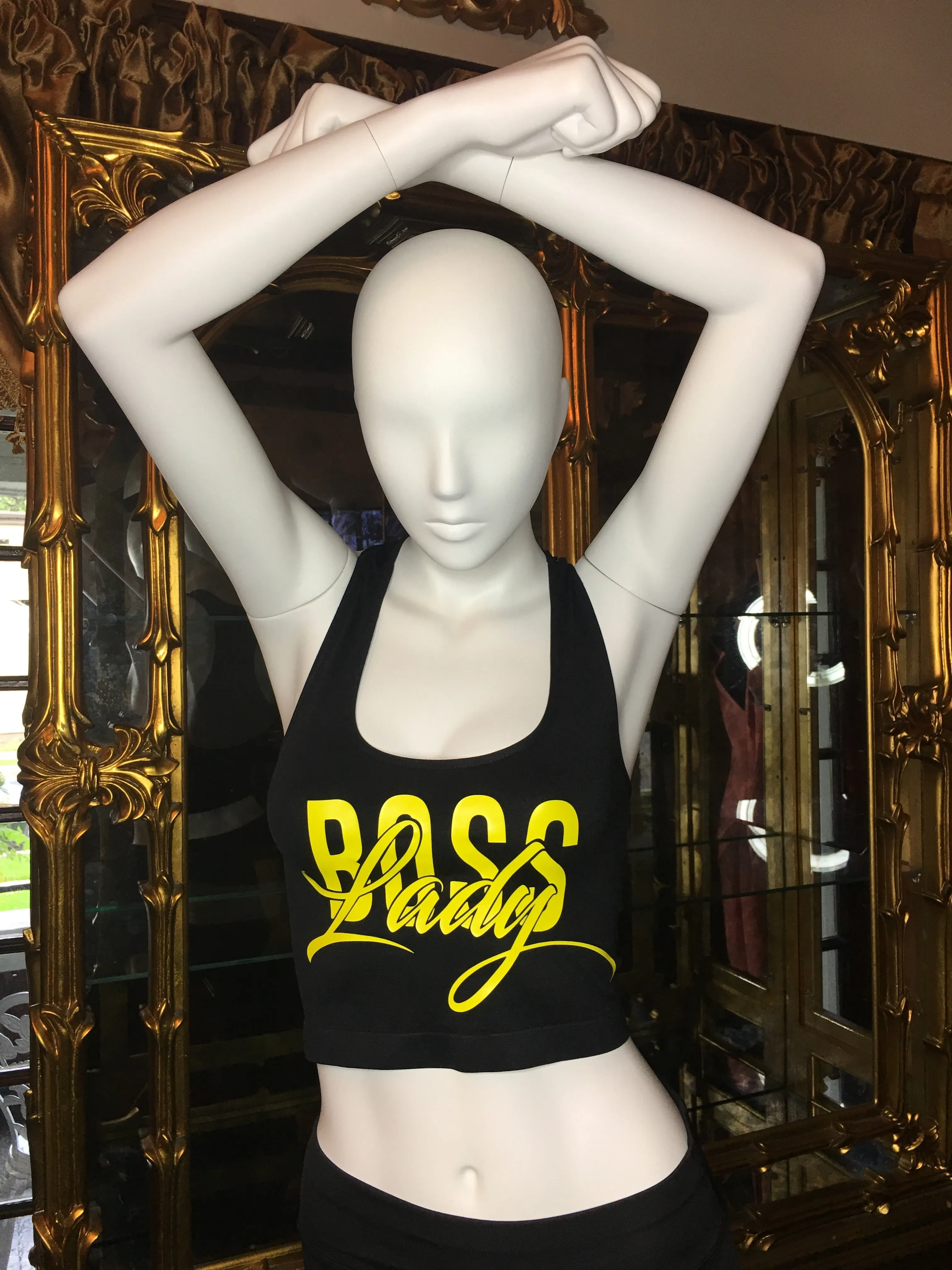 "BOSS LADY" LOGO RACERBACK