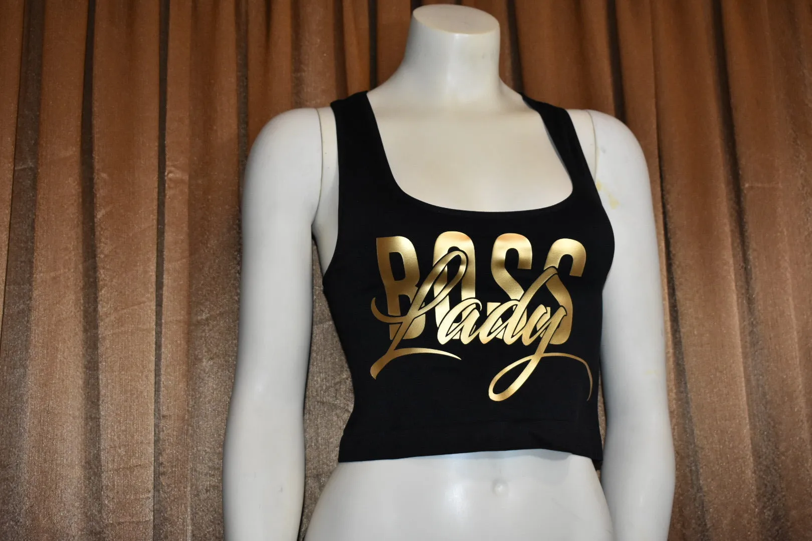 "BOSS LADY" LOGO RACERBACK