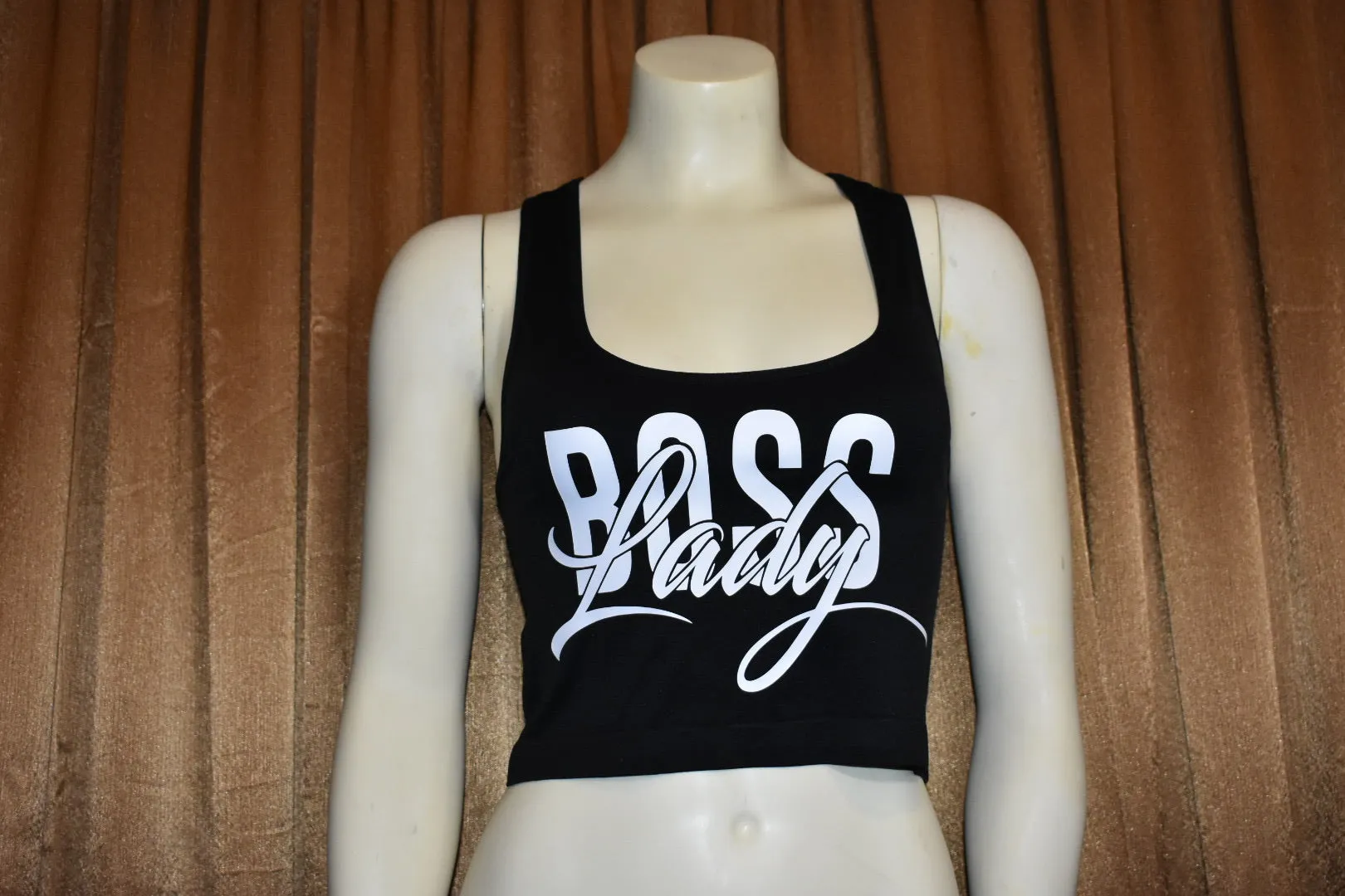 "BOSS LADY" LOGO RACERBACK