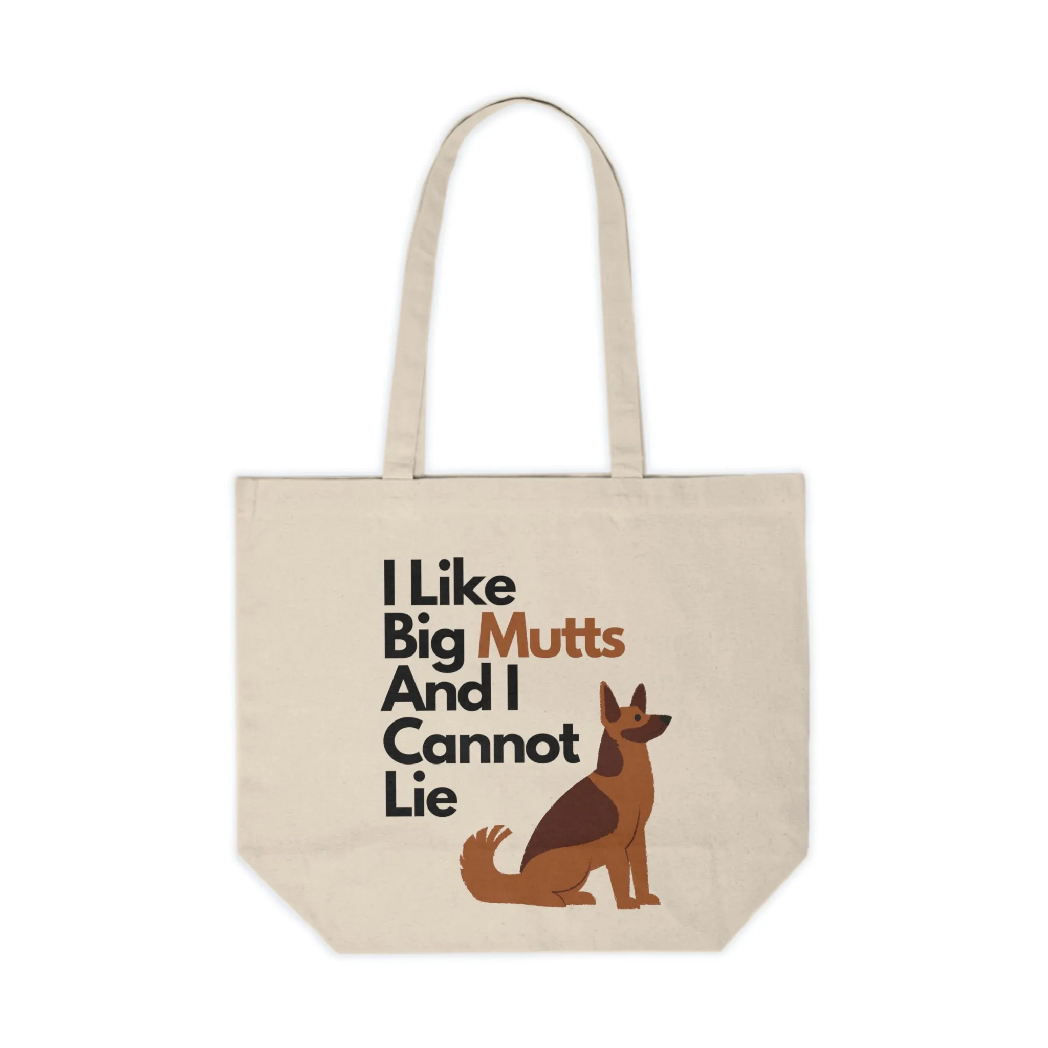 "I Like Big Mutts" Canvas Tote