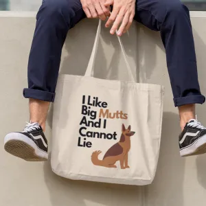 "I Like Big Mutts" Canvas Tote