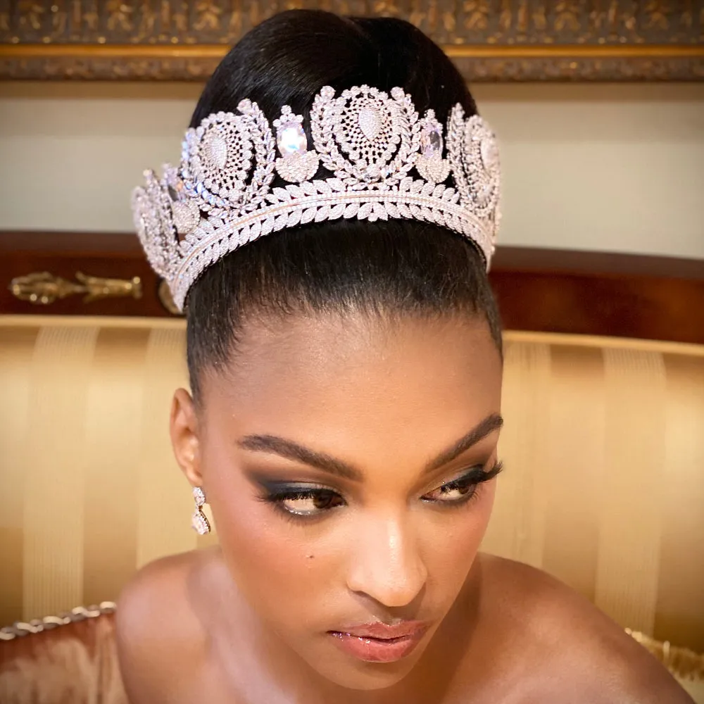 "INGRID" Bridal Crown