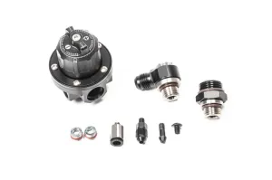 Radium Engineering 8AN ORB Direct Mount Regulator-Rotating Assembly (DMR-RA) - Black | 20-1623-00