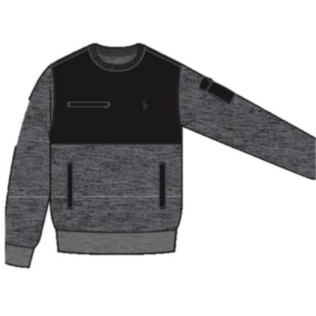 Ralph Lauren Mens Sweatshirt Black Grey