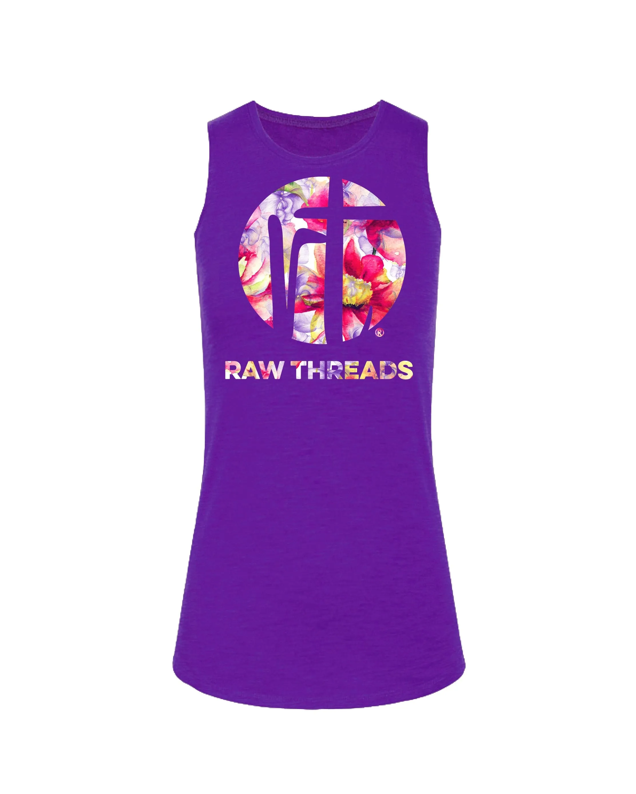 Raw Threads Floral Logo
