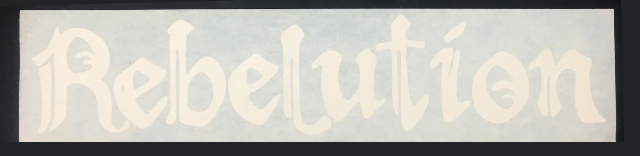Rebelution Vinyl Decals [White Only]