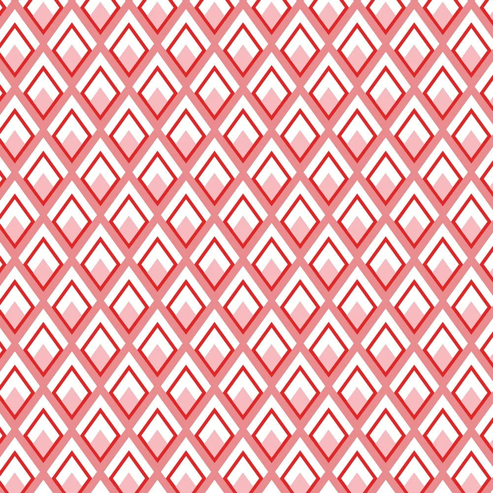 Red Diamond Adhesive Vinyl Sheet