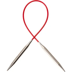 Red Lace Circular Needle