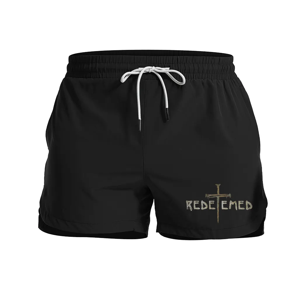 Redeemed Graphic Shorts
