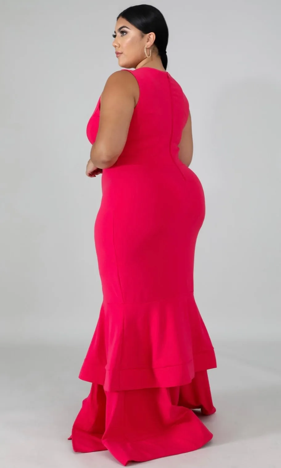Rexi Split & Swirl Dress