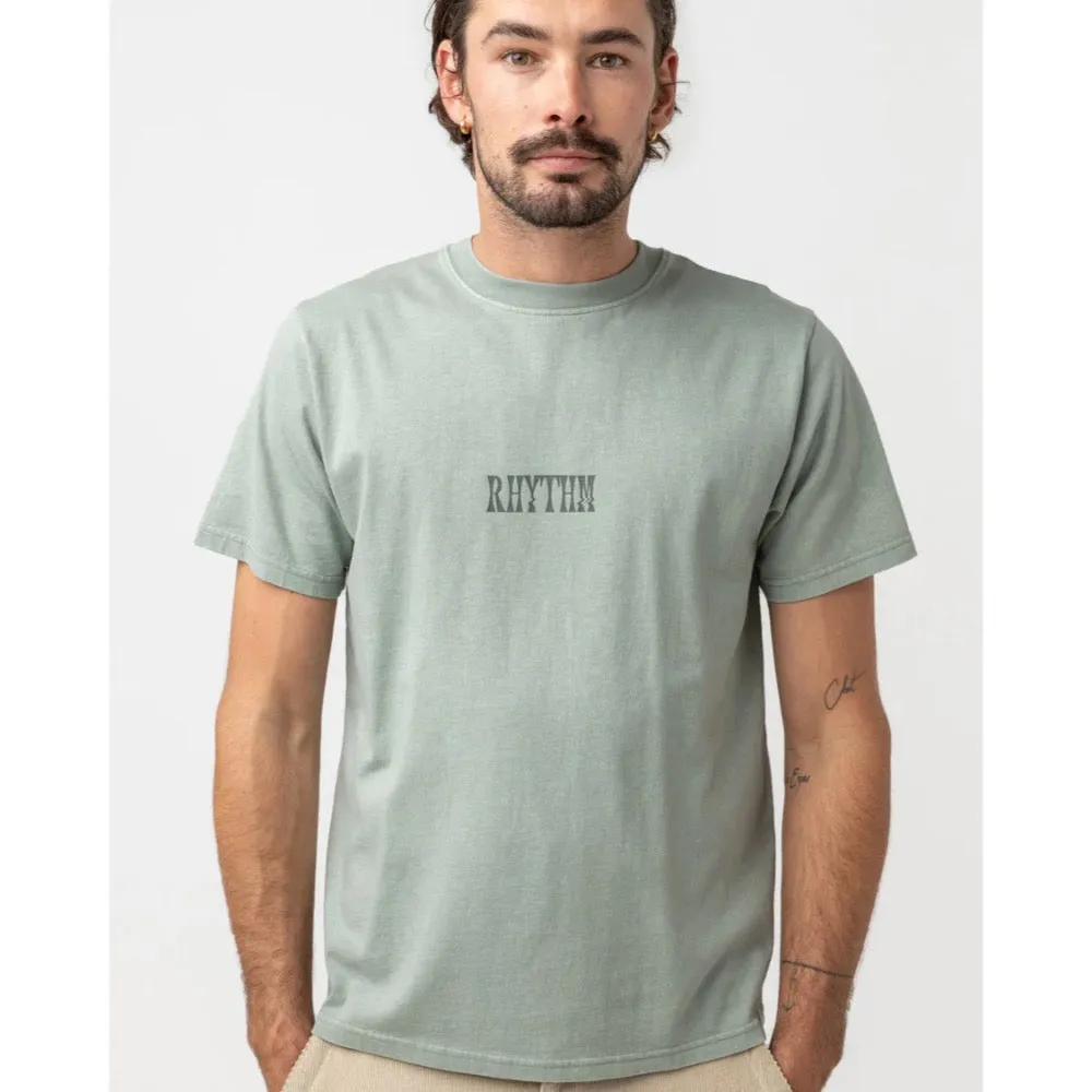 RHYTHM IN BLOOM VINTAGE T-SHIRT SEAFOAM