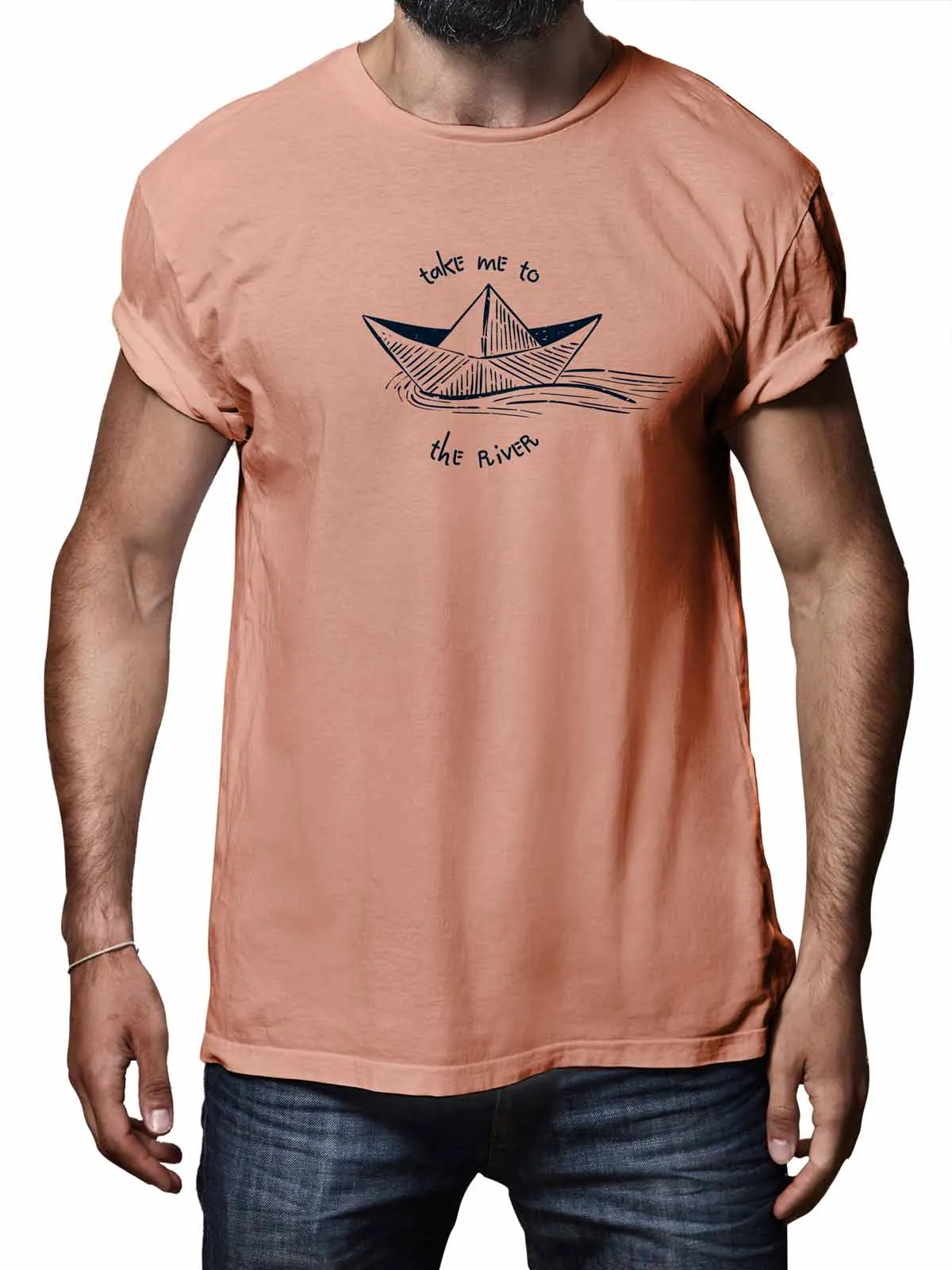 River | Printed  T shirt