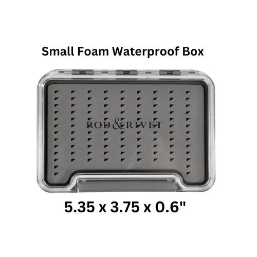 Rod and Rivet Medium Waterproof Slim Fly Box