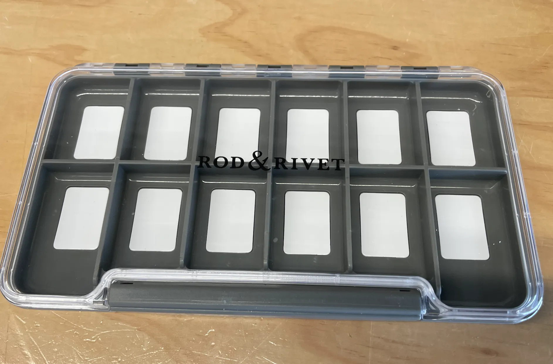 Rod and Rivet Waterproof Magnetic Box 12CP
