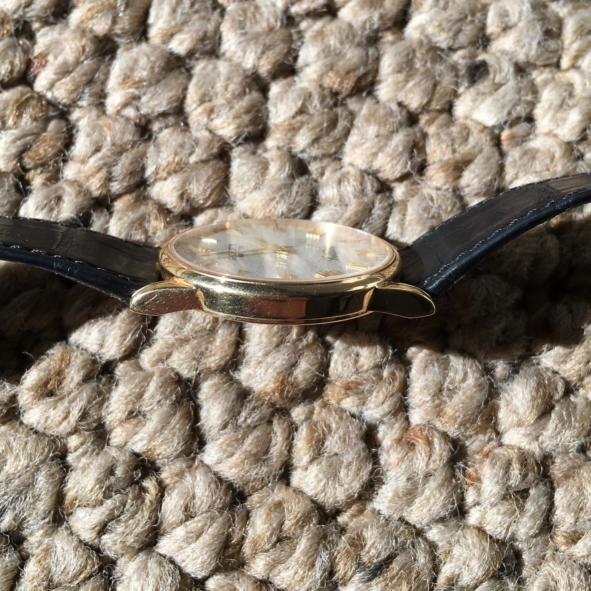 Rolex Cellini 5116 Jubilee Manual Wind 18K Yellow Gold "K" Serial 2001 Wristwatch