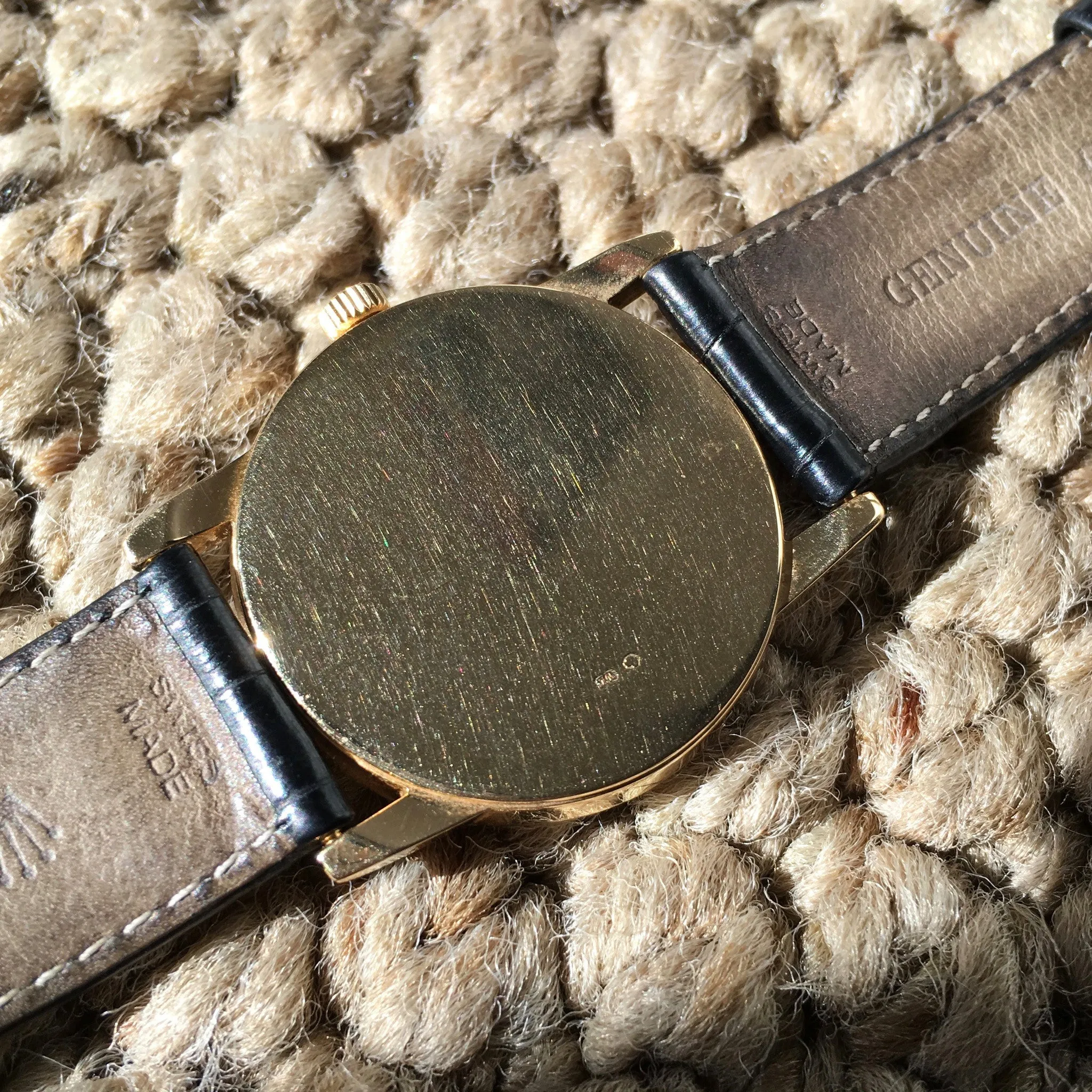 Rolex Cellini 5116 Jubilee Manual Wind 18K Yellow Gold "K" Serial 2001 Wristwatch