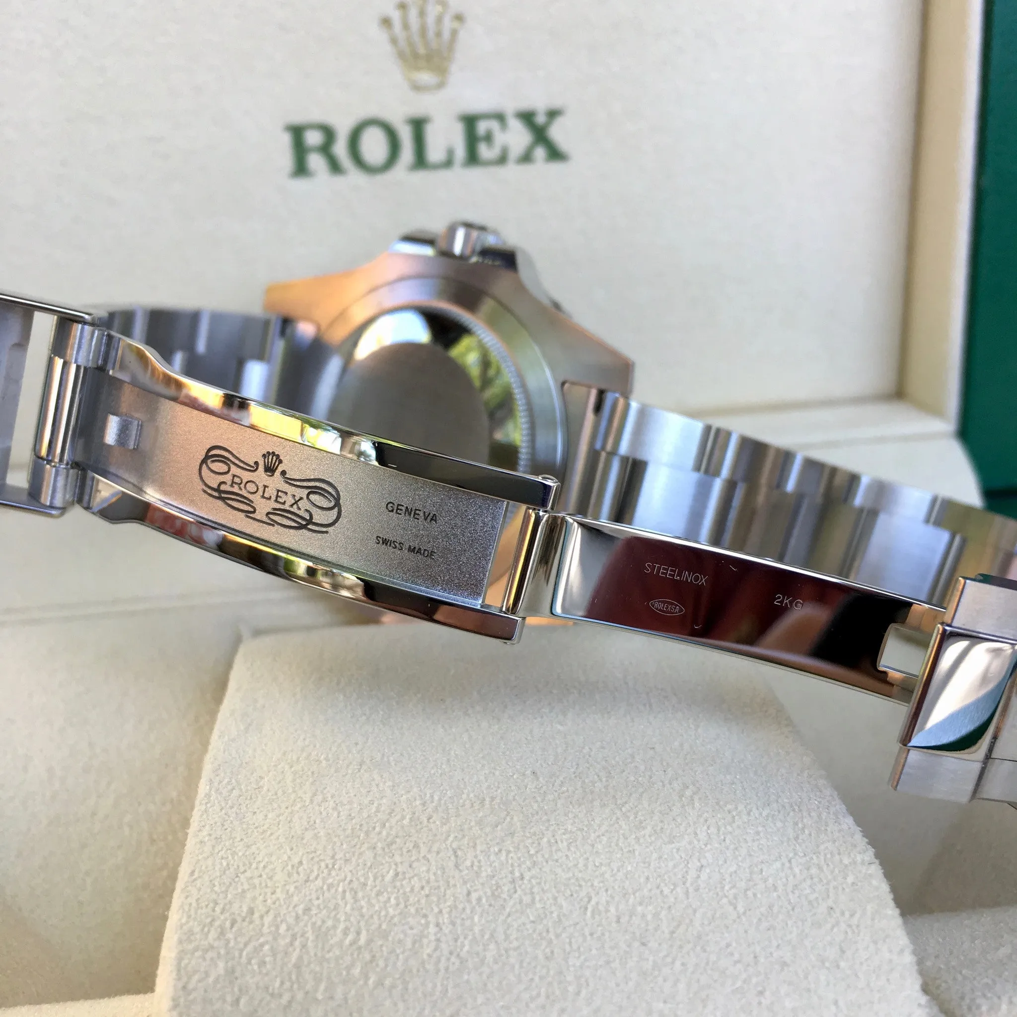 Rolex GMT Master II 116710 BLNR Batman Ceramic Steel Automatic Watch Box Papers