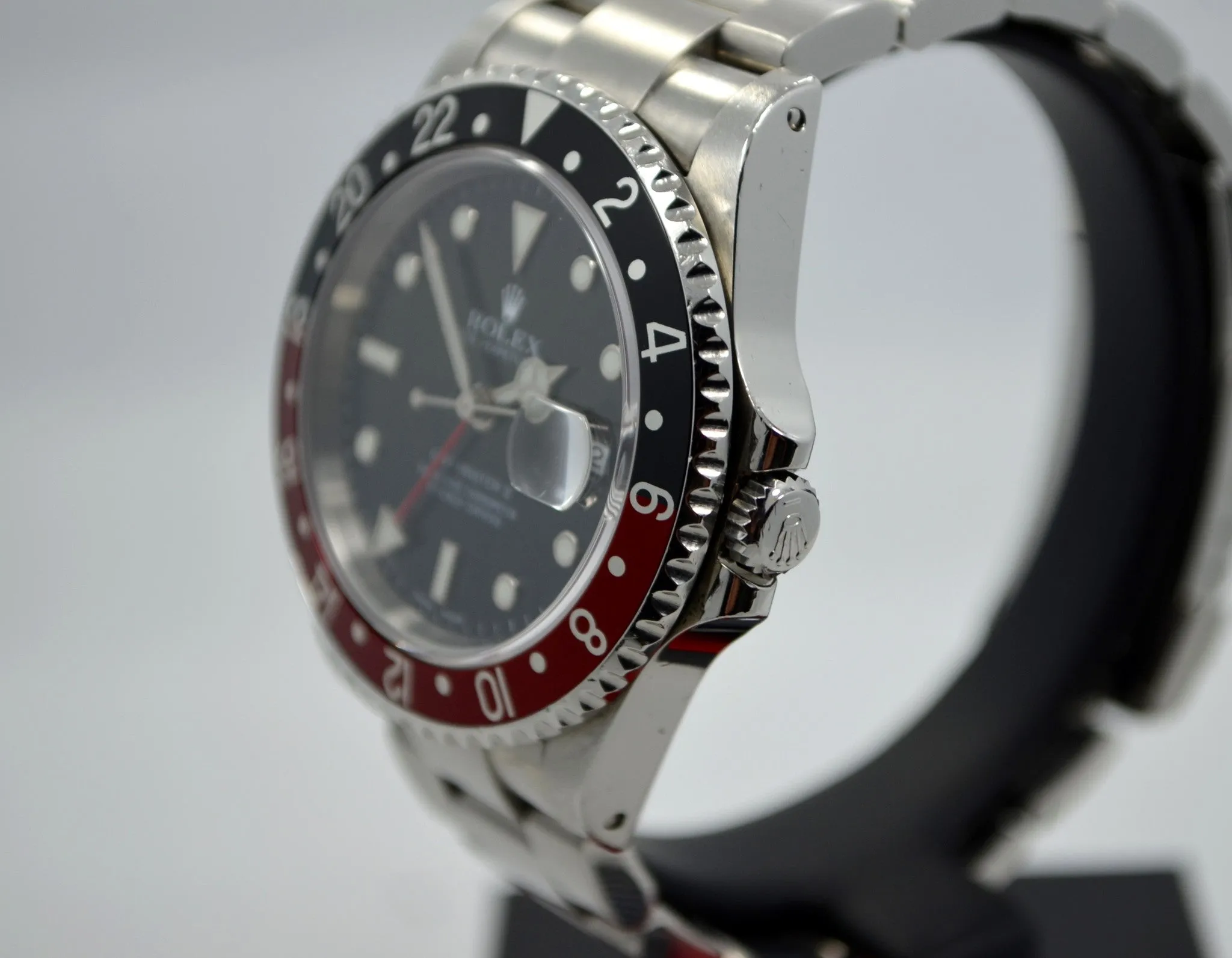 Rolex GMT Master II 16710 Stainless Steel Coke Automatic Wristwatch "Y" Series