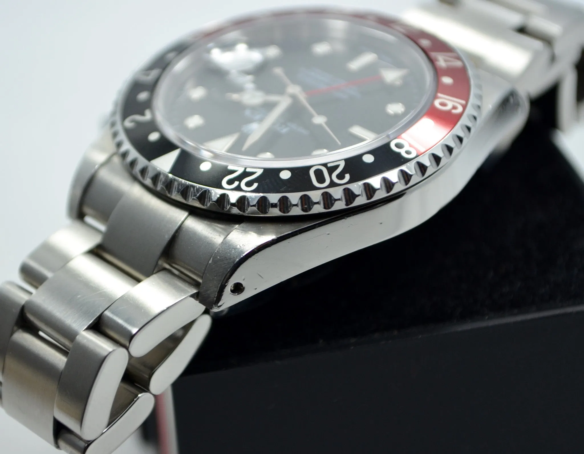 Rolex GMT Master II 16710 Stainless Steel Coke Automatic Wristwatch "Y" Series
