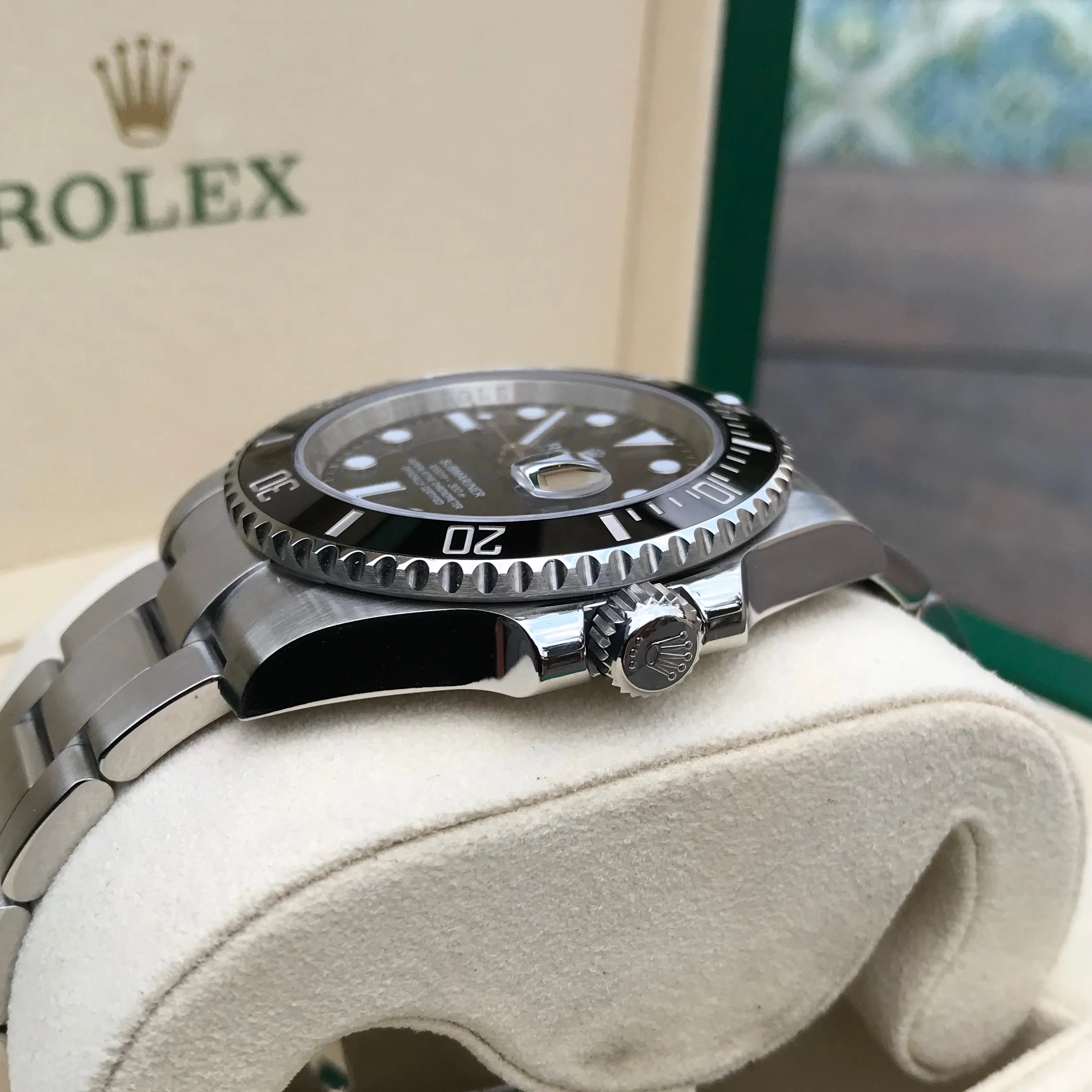 Rolex Submariner Date 116610 LN Stainless Steel Ceramic Wristwatch 2016 Box Papers