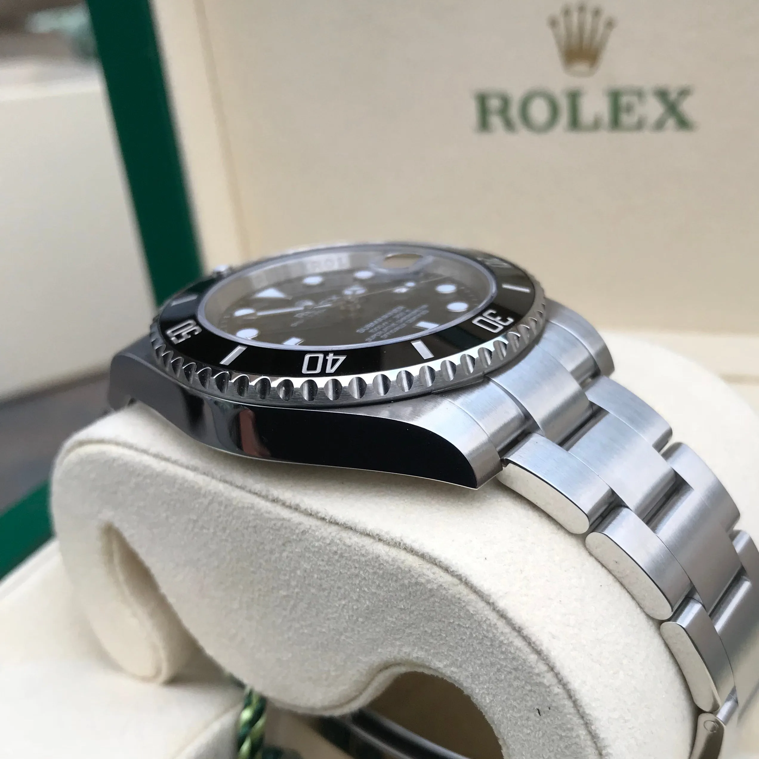 Rolex Submariner Date 116610 LN Stainless Steel Ceramic Wristwatch 2016 Box Papers