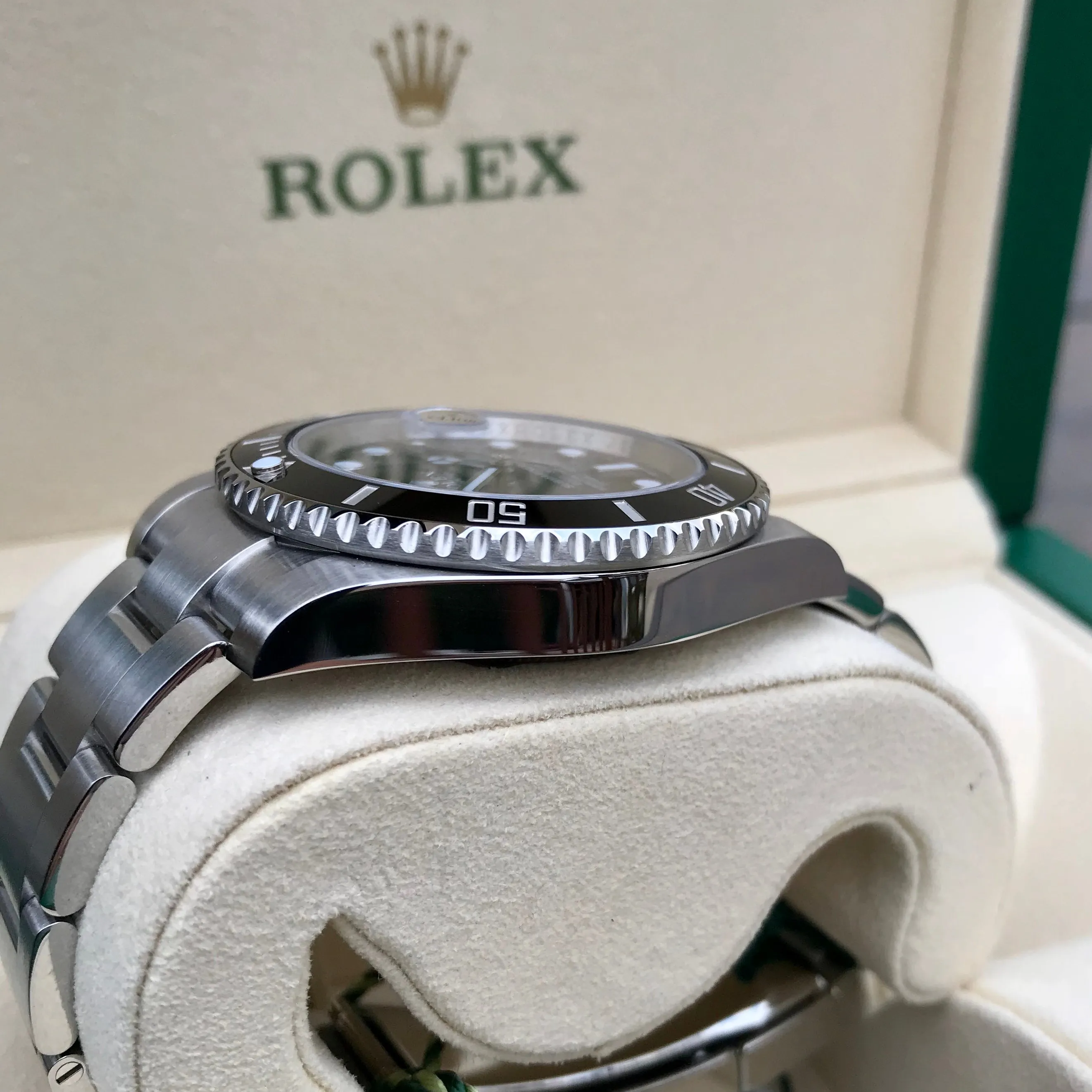 Rolex Submariner Date 116610 LN Stainless Steel Ceramic Wristwatch 2016 Box Papers