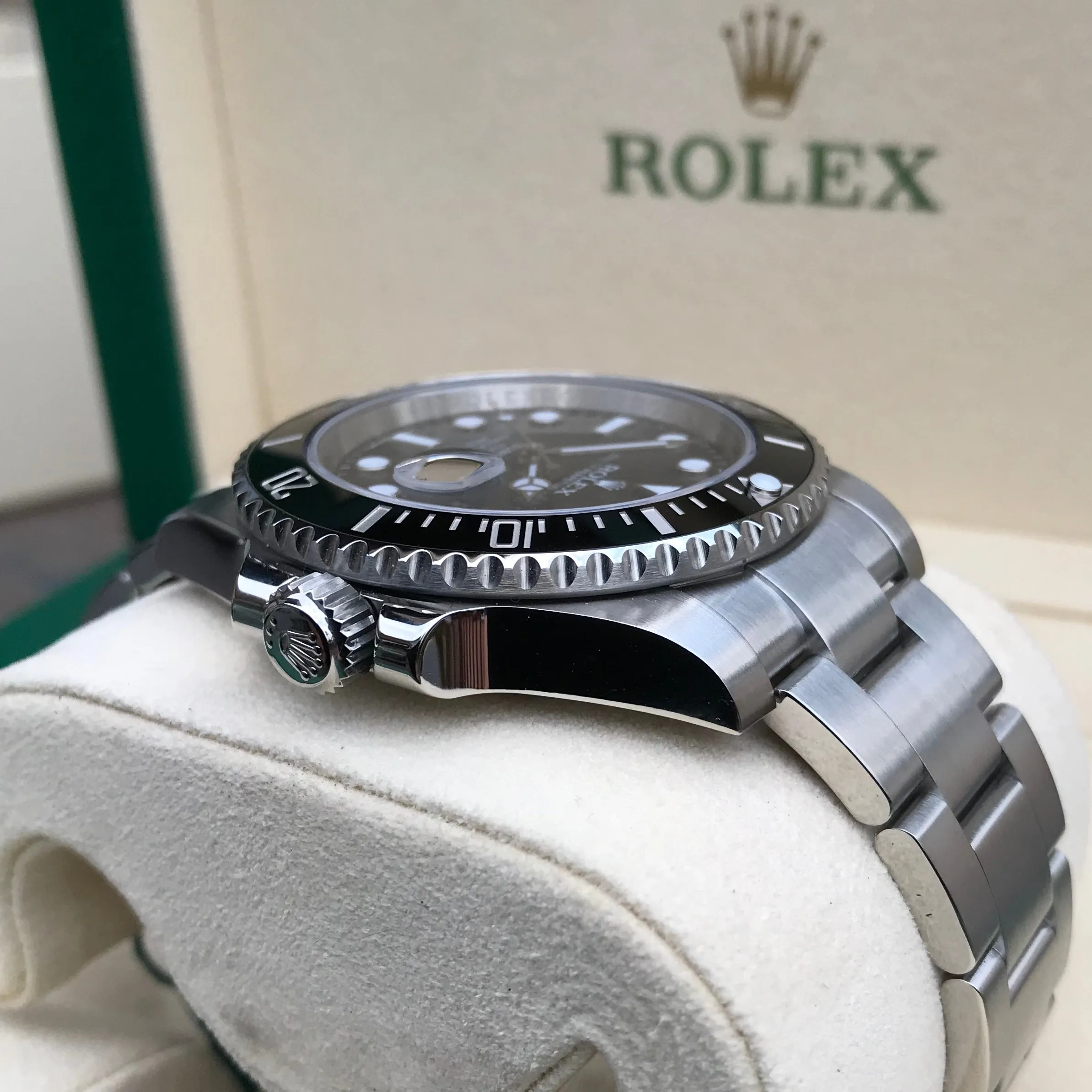 Rolex Submariner Date 116610 LN Stainless Steel Ceramic Wristwatch 2016 Box Papers